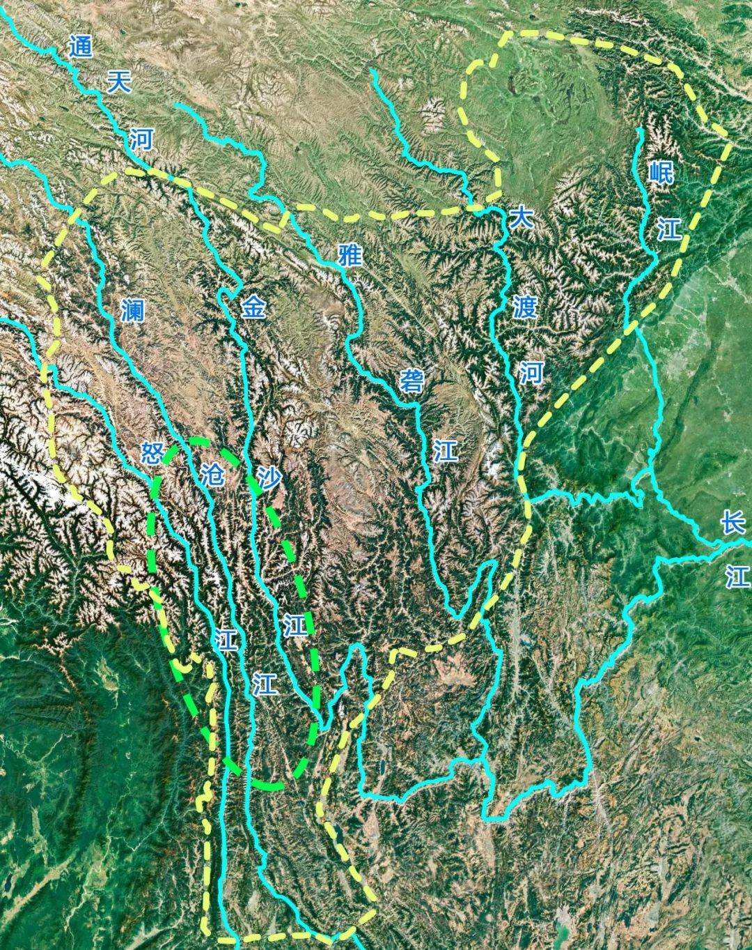 长江的源头在哪里(长江发源于岷江?古人出现了低级的地理知识错误)