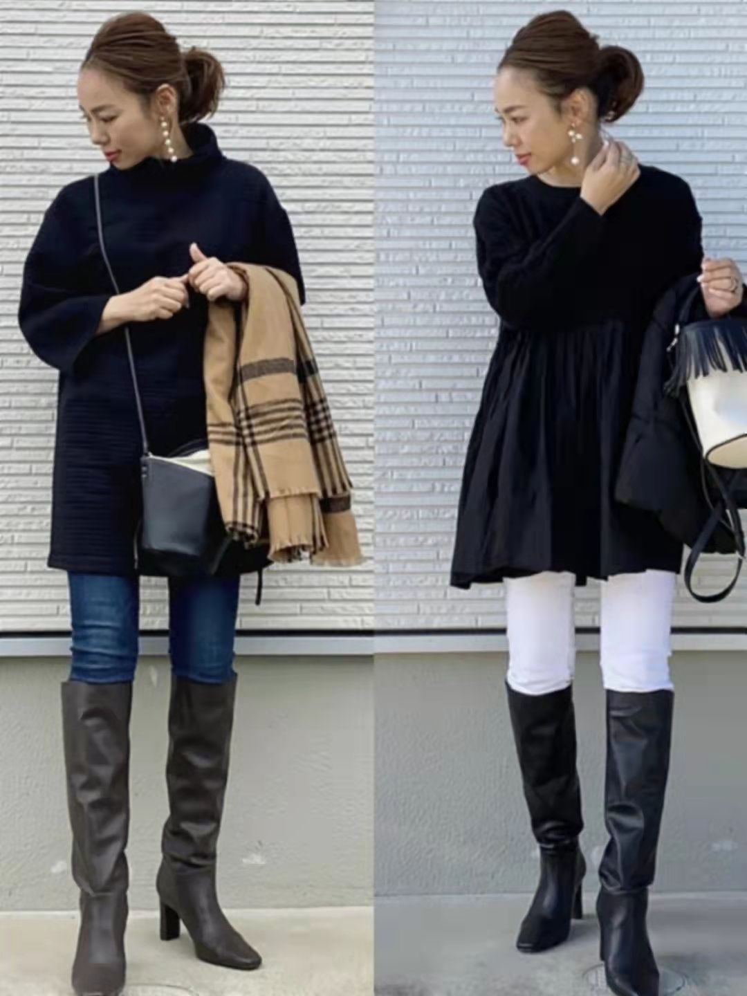 冬季短款棉袄搭配图片(短外套) - 赤虎壹号