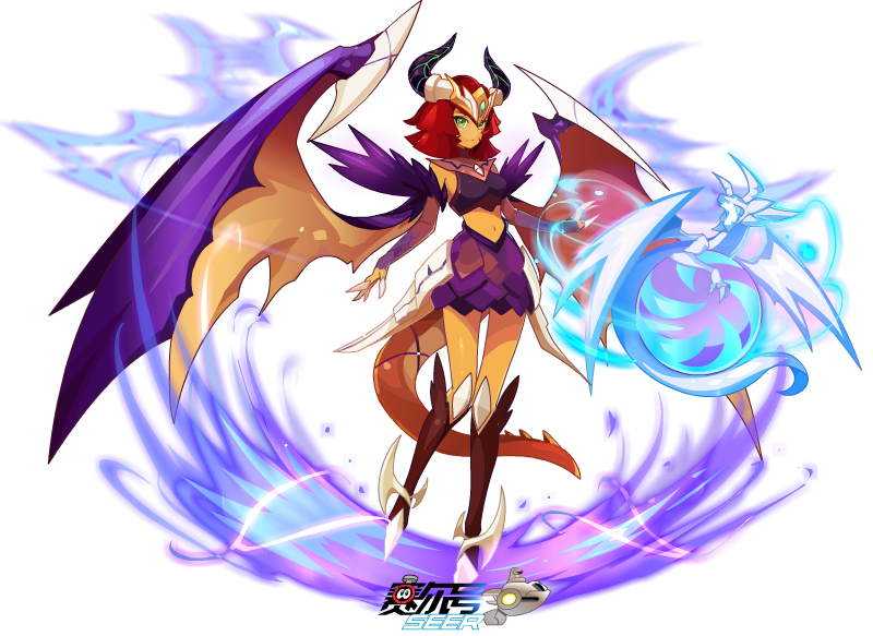 辛西娅娜本周主打的活动精灵,单属性的龙系,形象还可以,这画风变化可