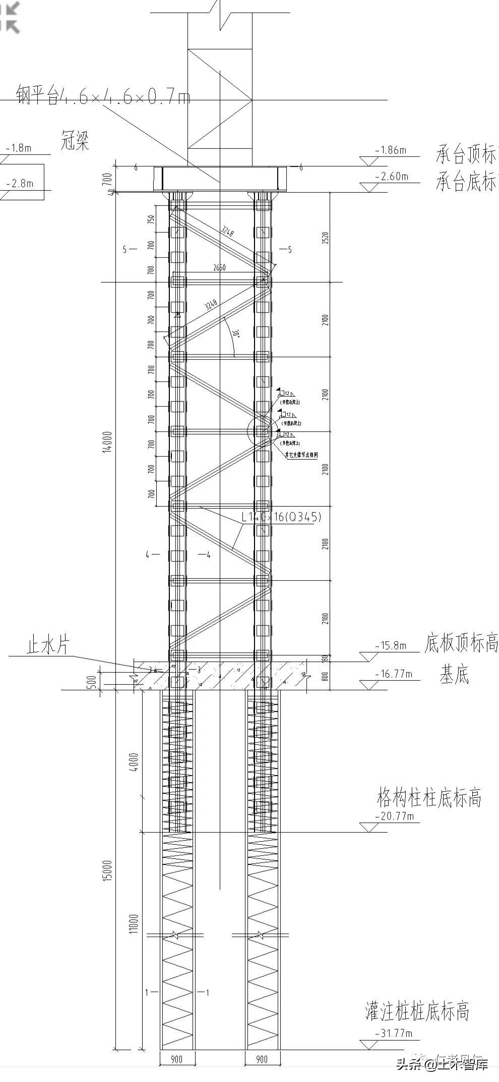 深基坑内立塔吊？施工方法实录