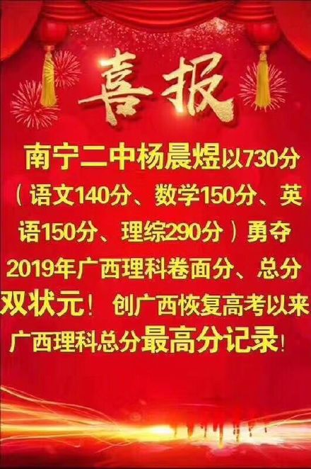 2019年中国各省市高考状元重磅大合辑
