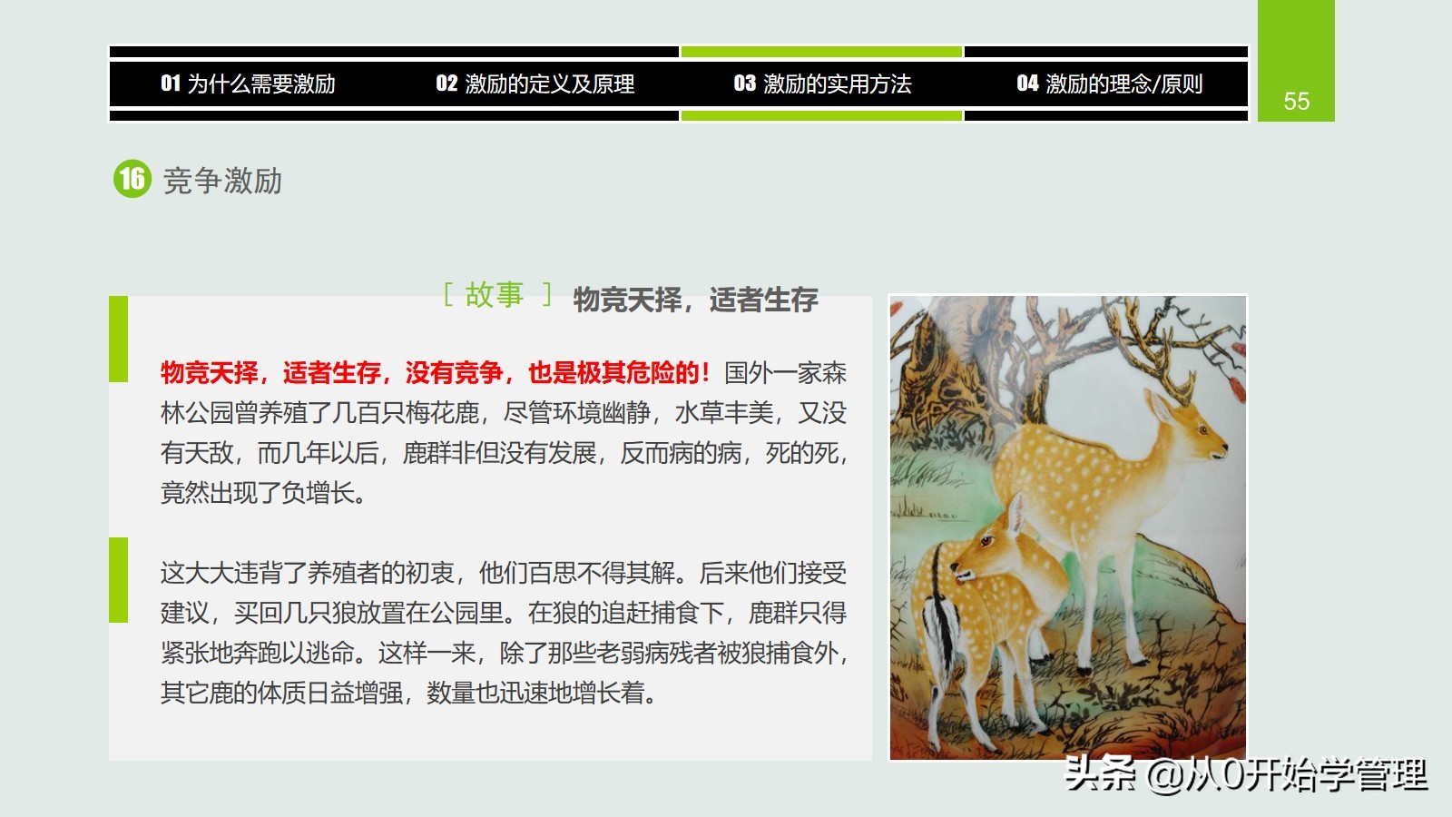 干货分享：用于中高层管理者培训，激励方法集萃