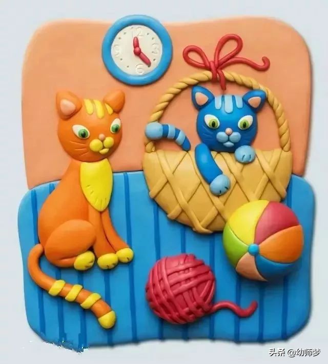 「手工」橡皮泥创意手工制作,老师们快快学起来