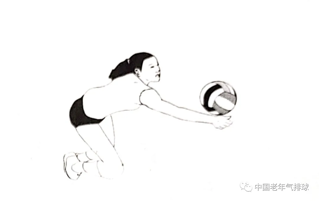 排球下手垫球的动作要领(关于气排球垫球动作方法与技术分析)