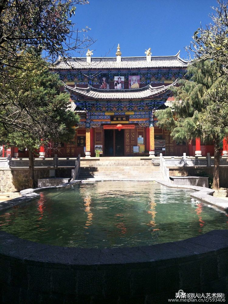 丽江白沙古镇福国寺