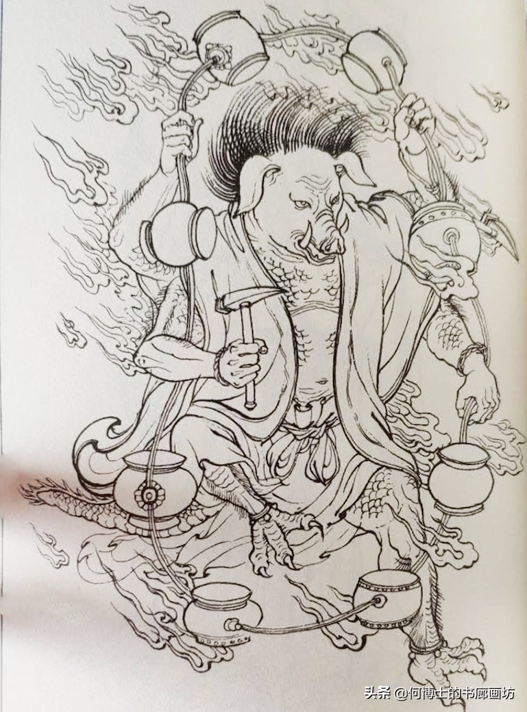 封神：详解雷公形象，告诉你雷震子为什么不是雷公