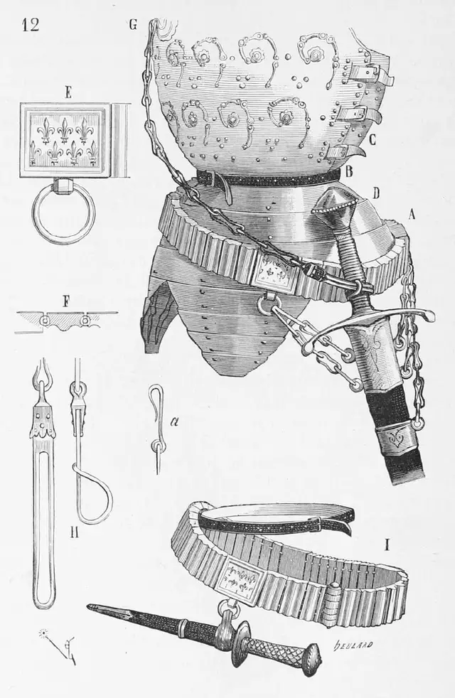 古代兵器图片100种手绘(兵器是冷酷的，艺术家通过写实画法，画出了兵器独特美感，太美了)