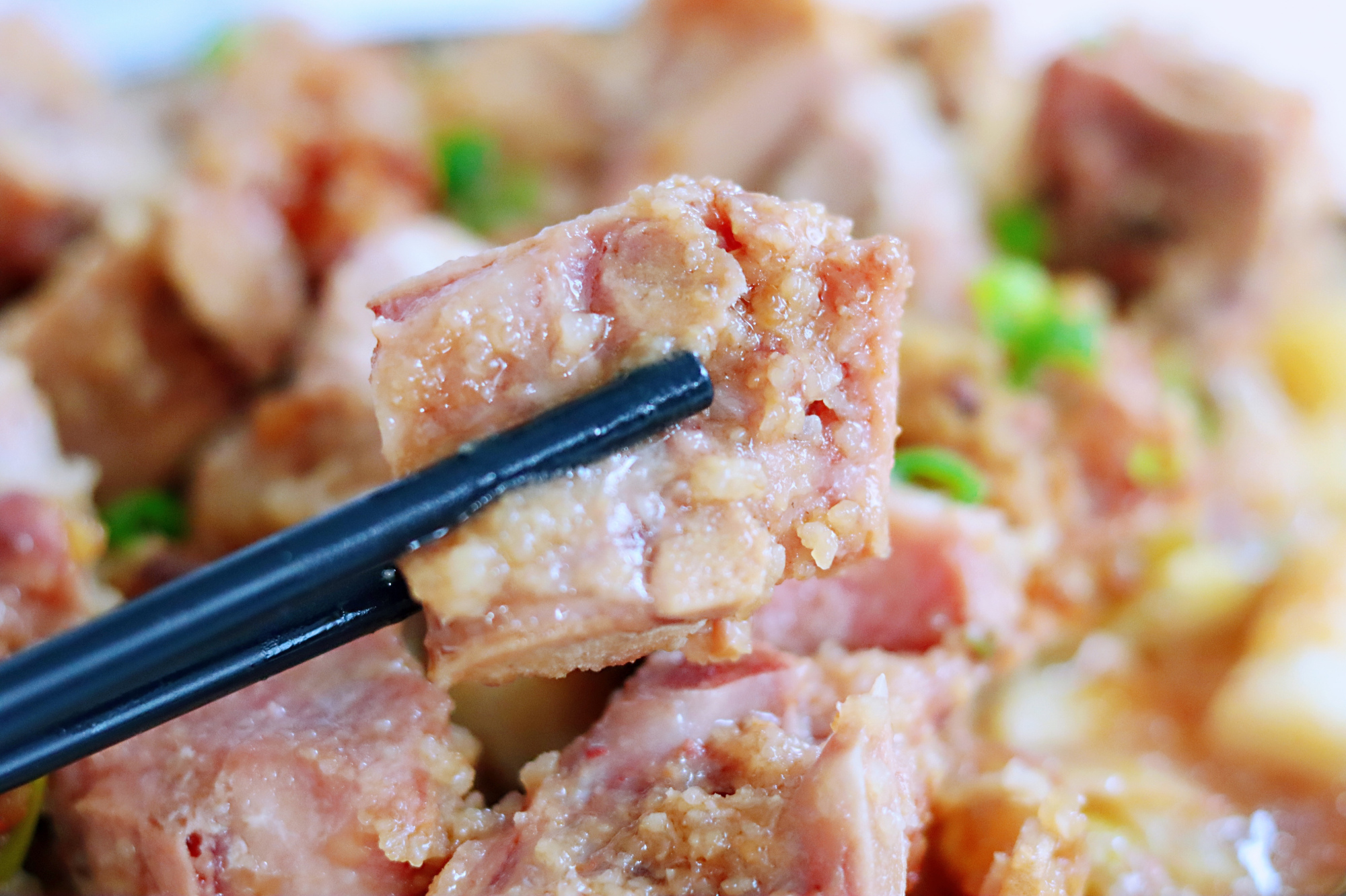 图片[2]-【粉蒸排骨】做法步骤图 肉质滑嫩多汁 好吃不上火-起舞食谱网