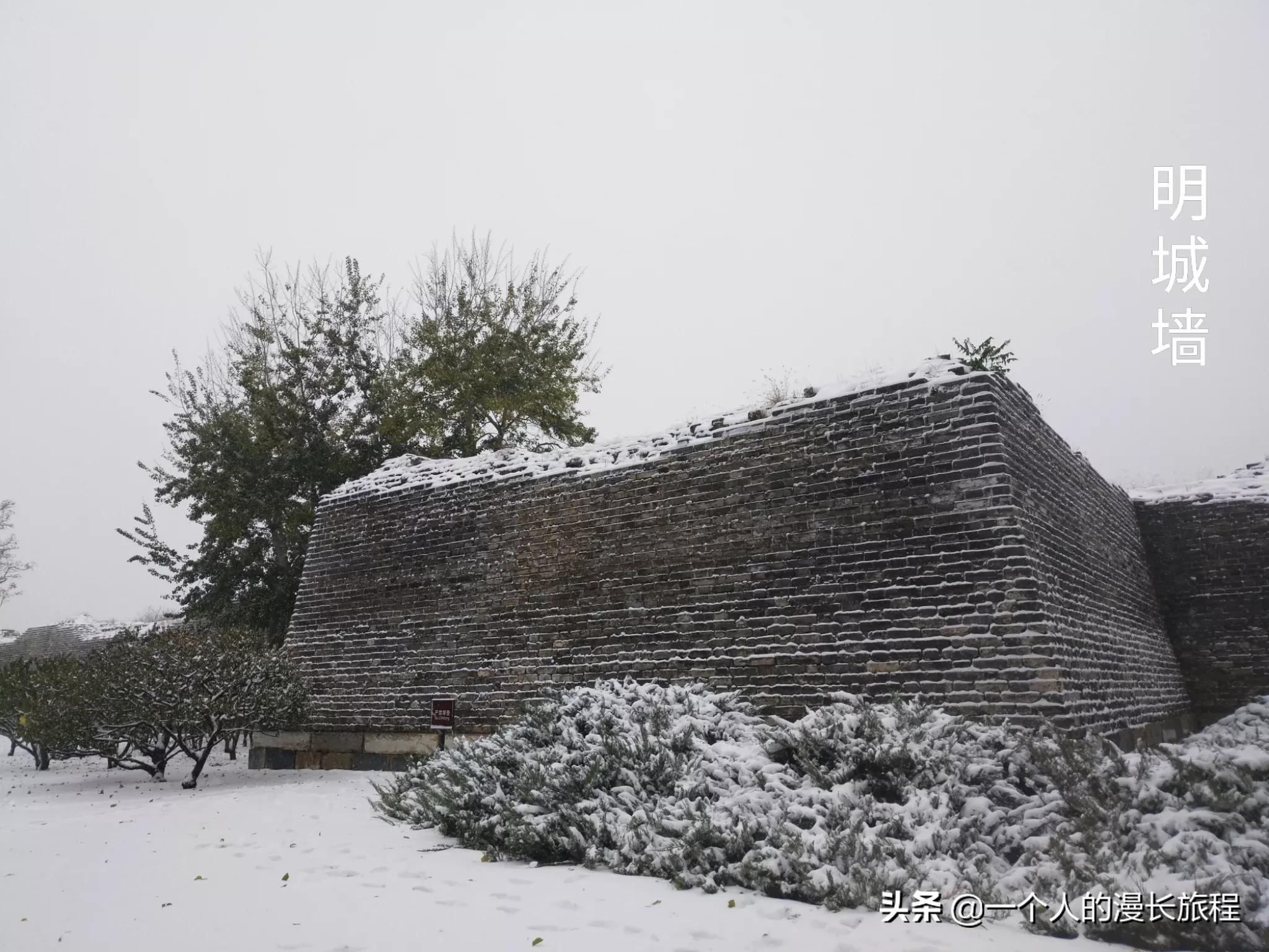 在北京站后-送你一场跨越600年的城墙雪景