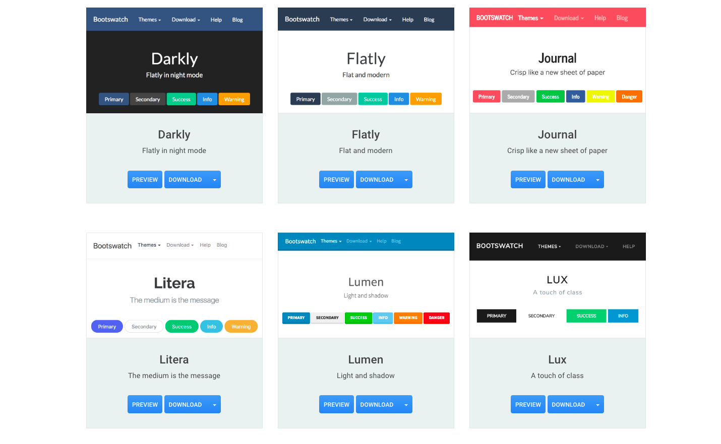 开源免费的22款漂亮的Bootstrap主题，给你的项目锦上添花