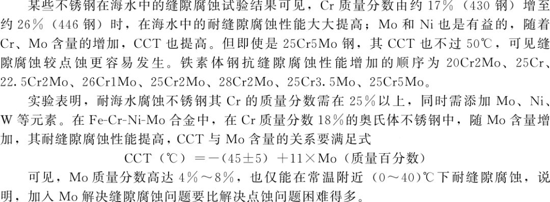 压力容器缝隙腐蚀危害、机理和控制措施，篇幅略长希望大家读完