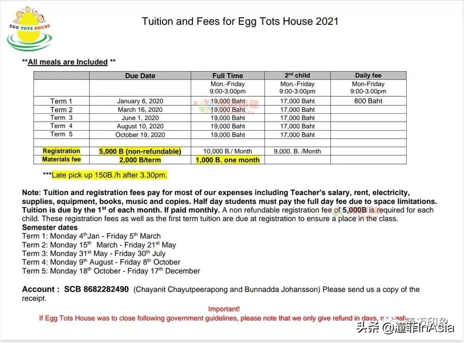 清迈32所国际学校、双语学校、私立学校、幼儿园2021年度大全