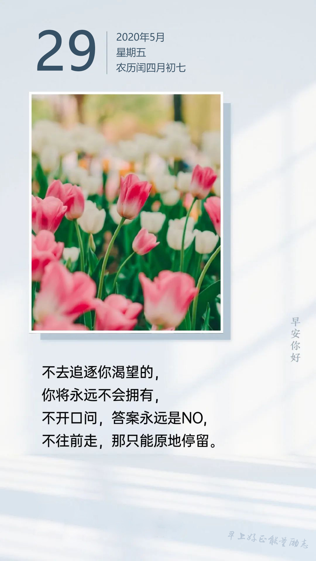 星期五早安心语励志正能量图片：用你的脚步，把世界走成风景