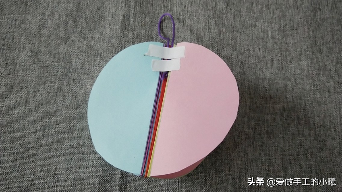 幼儿园手工教程，简单好看的折纸灯笼，简单几步轻松完成