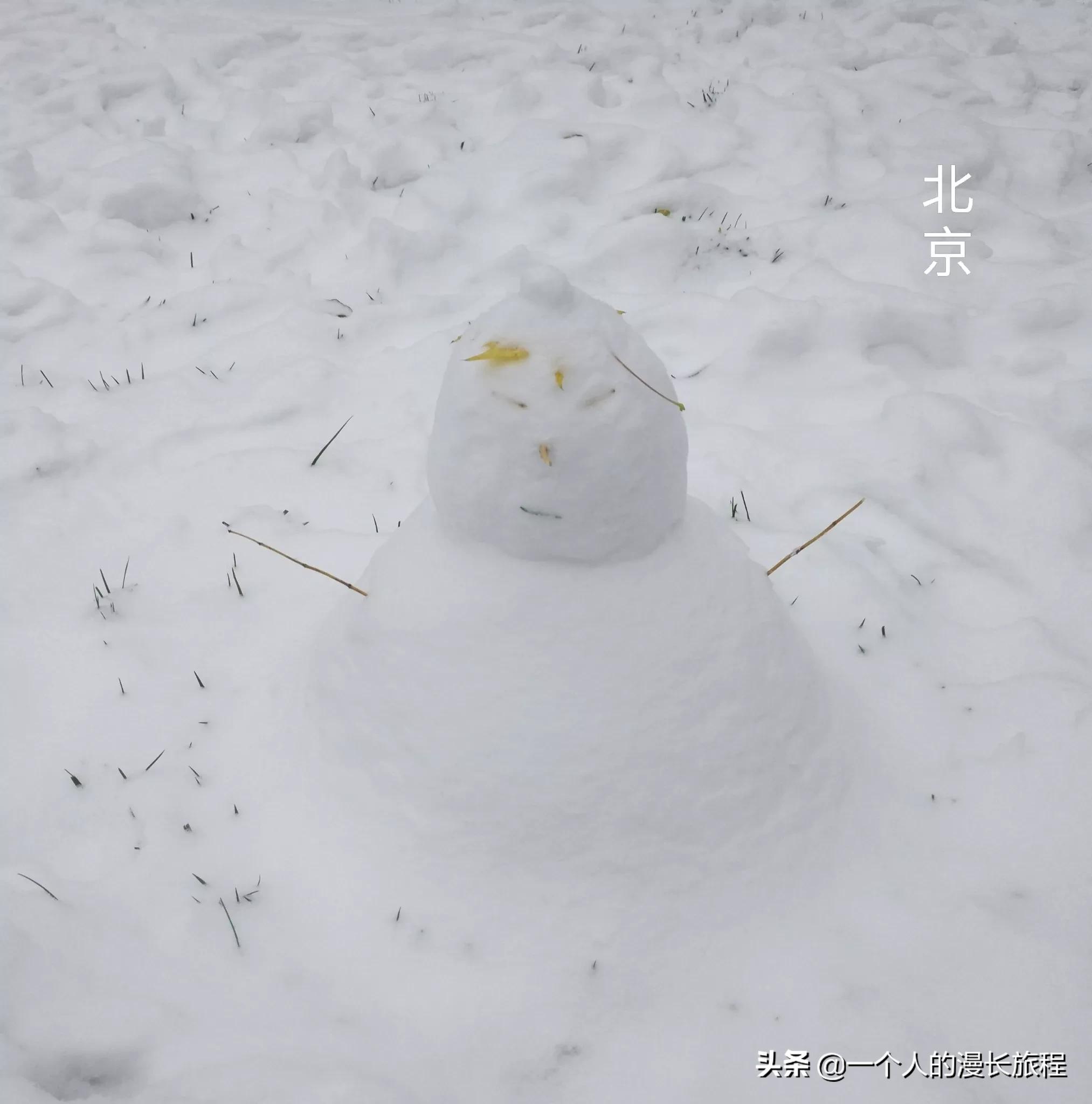 在北京站后-送你一场跨越600年的城墙雪景