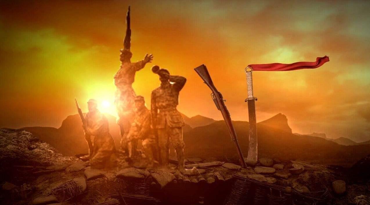 表演播音艺考自备稿件(二十二)男生散文,《神勇军魂》