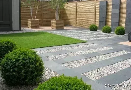 庭院景观设计——砂砾石 · 景观肌理，打造不一样的庭院花园！