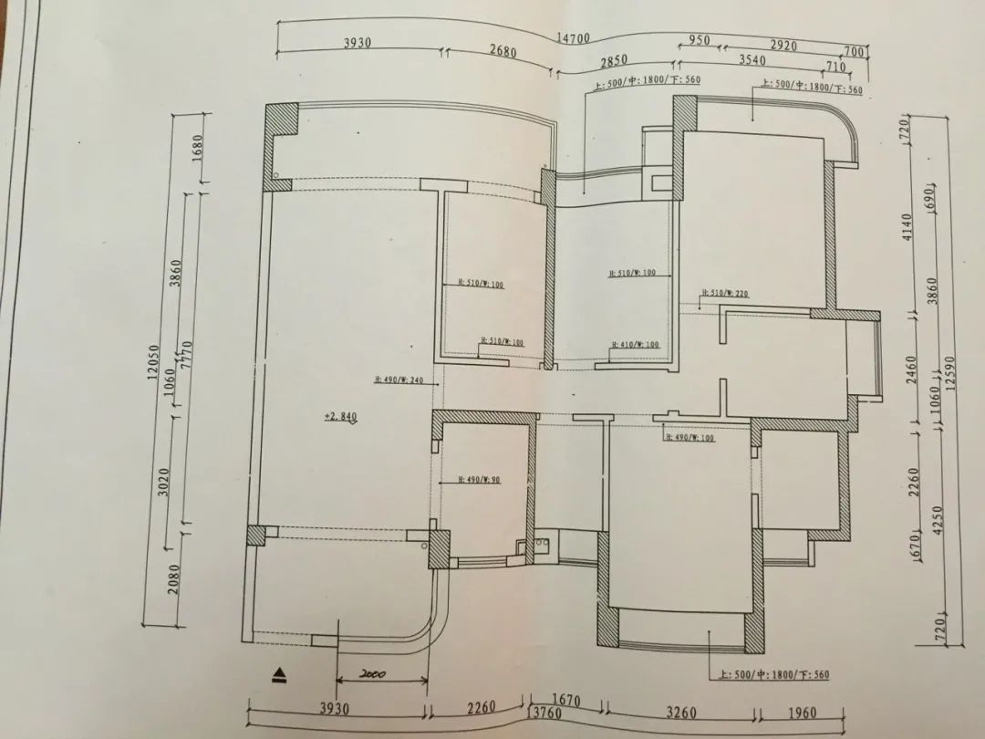 从户型图如何看承重墙（从户型图如何看承重墙高度）-第6张图片-华展网