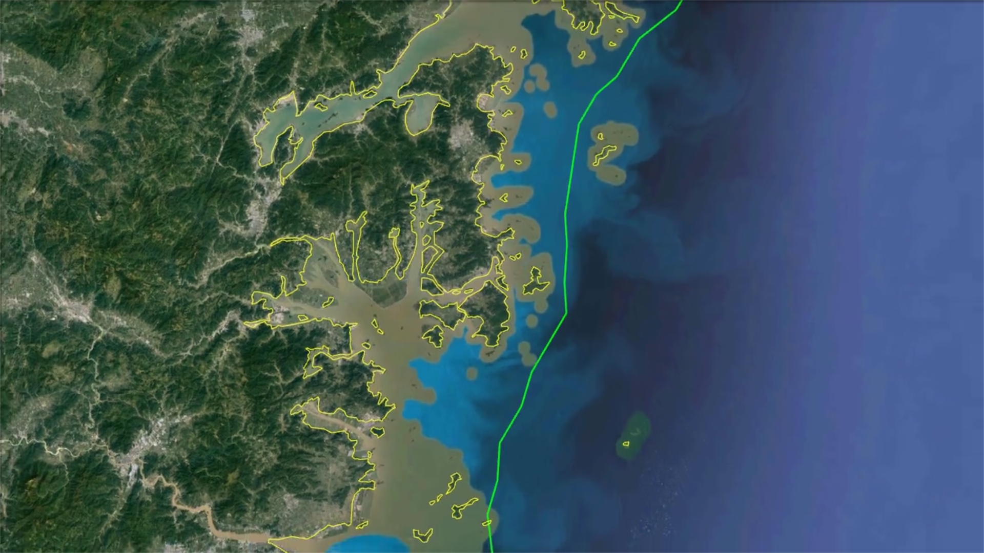 韩国在中国的哪个方向（浙江和韩国地理面貌惊人的相似）