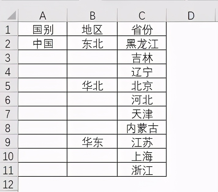 Excel拆分单元格5个小技巧