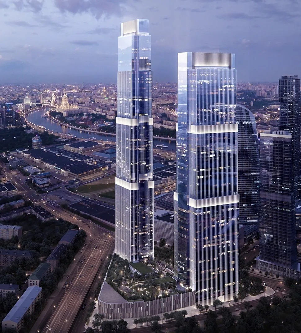 世界十大高楼排名(欧洲未来十大超级摩天楼——俄英霸榜,传统强国德法