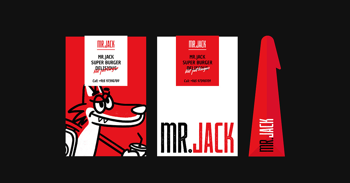 MR.JACK炸鸡汉堡品牌 | 充满热情的美式趣味风格