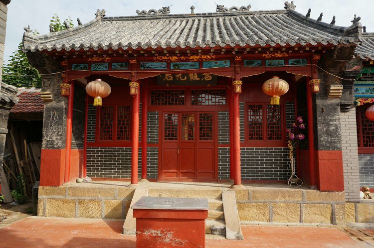 参观昆仑奎三村 北极庙 关帝庙 碧霞元君祠