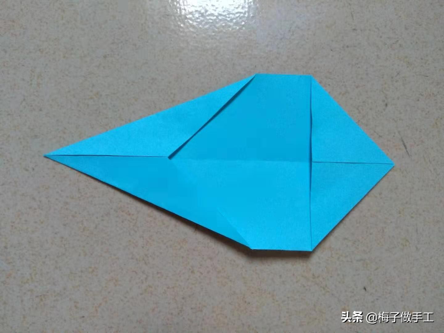 儿童手工折纸：套在手指上的龙爪子怎么折？给宝宝做个折纸玩具