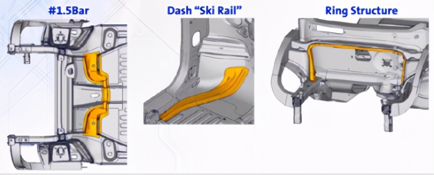一起来看雪佛兰bolt车身结构及连接细节