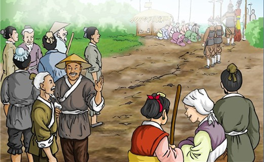 西门豹戳破"河伯娶亲",对巫婆说:麻烦您下去跟河伯汇报一声