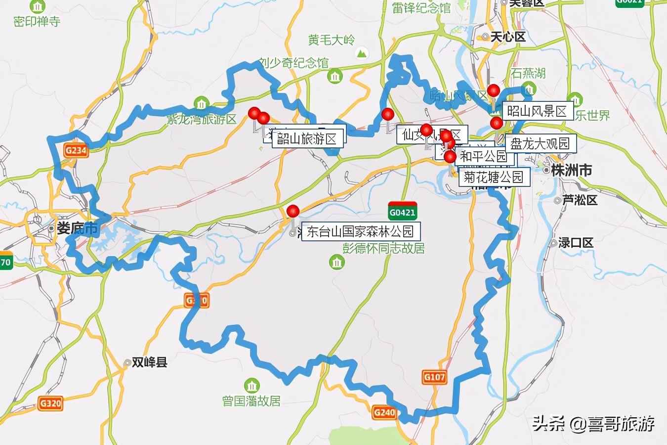 湖南湘潭十大景点是哪些？自驾游玩如何安排行程？