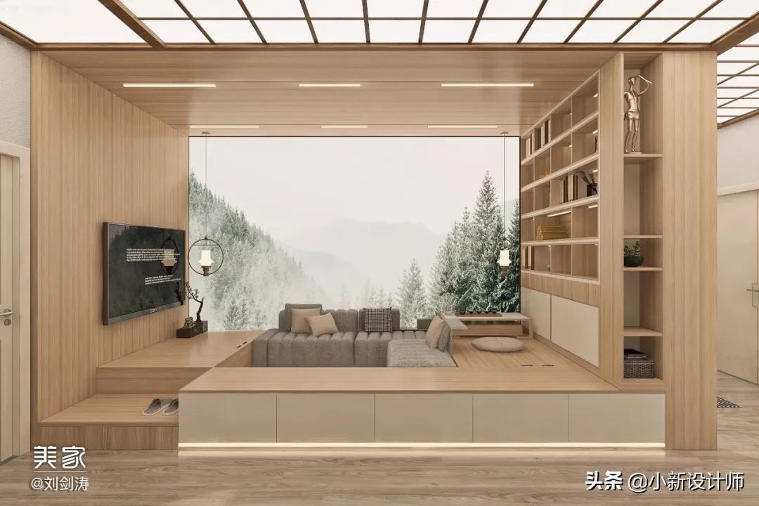 兒童空間設計22個榻榻米設計，不只是書房，客廳、陽台和兒童房都能裝