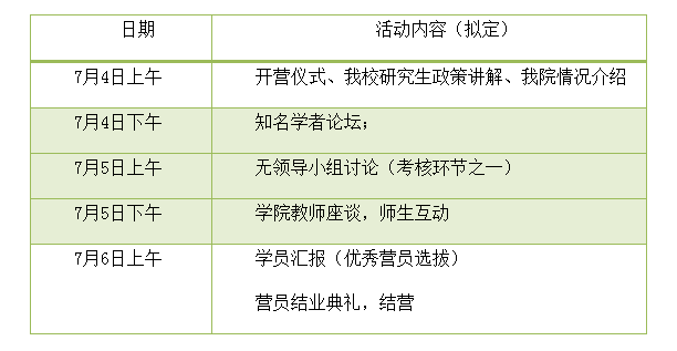 广西大学公共管理学院 2020年优秀大学生云夏令营招生开始啦