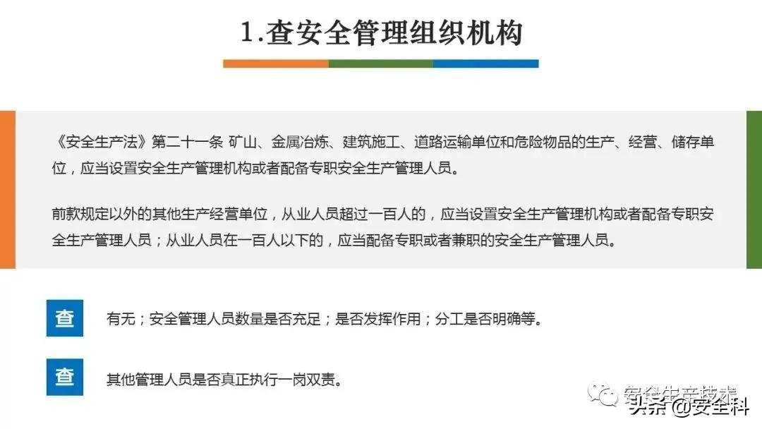 节前安全检查培训！附全套检查表