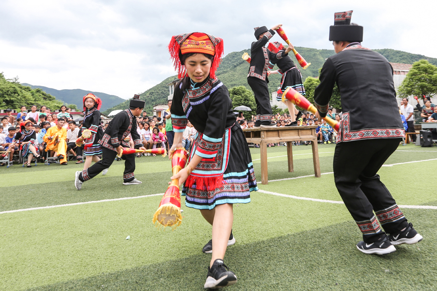 长鼓舞是哪个民族(湖南瑶族长鼓舞又获奖啦!