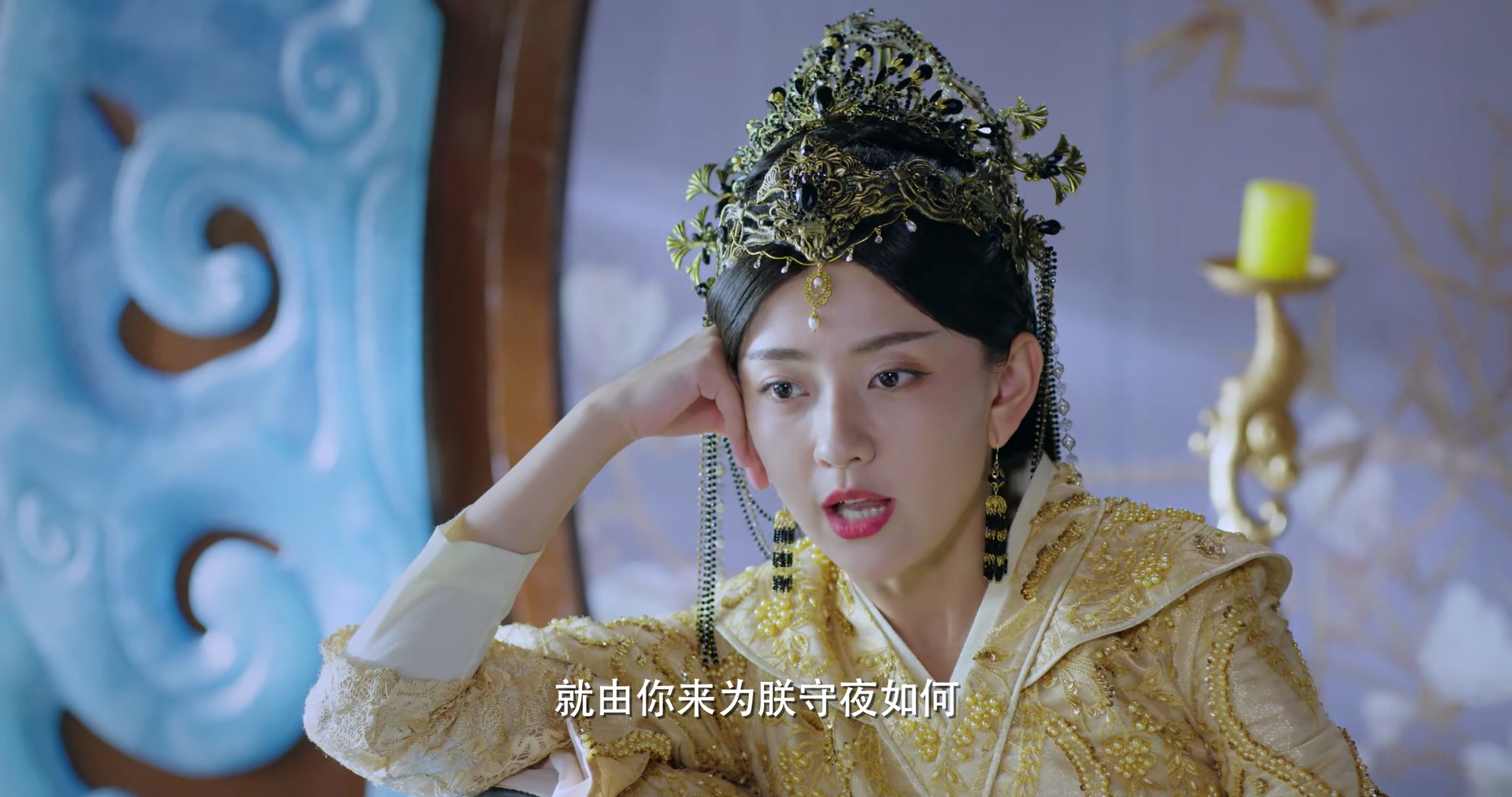 双世宠妃3:梁洁一人分饰两角,一个公主一个女皇,爱上同一个人