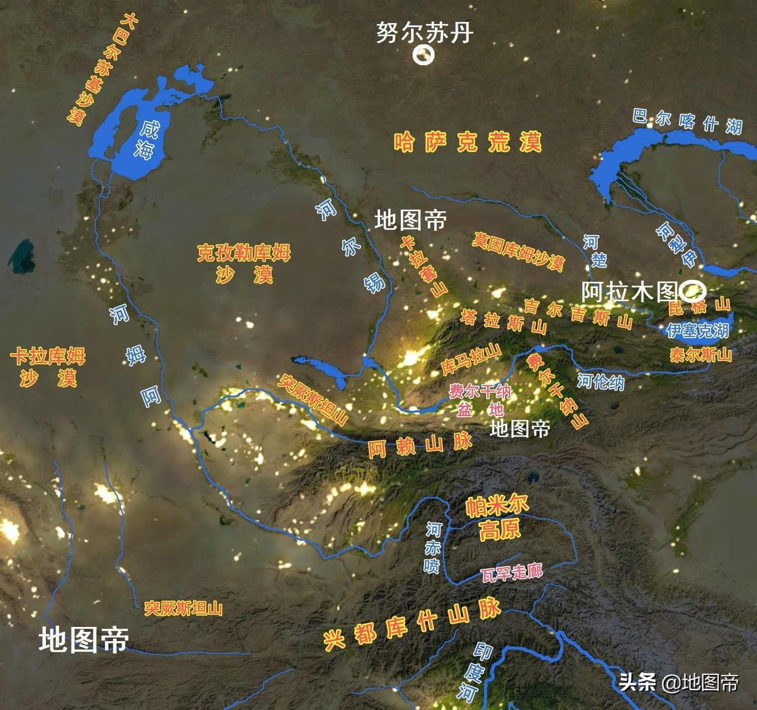 哈薩克斯坦首都（哈薩克斯坦為何遷都960公里？）