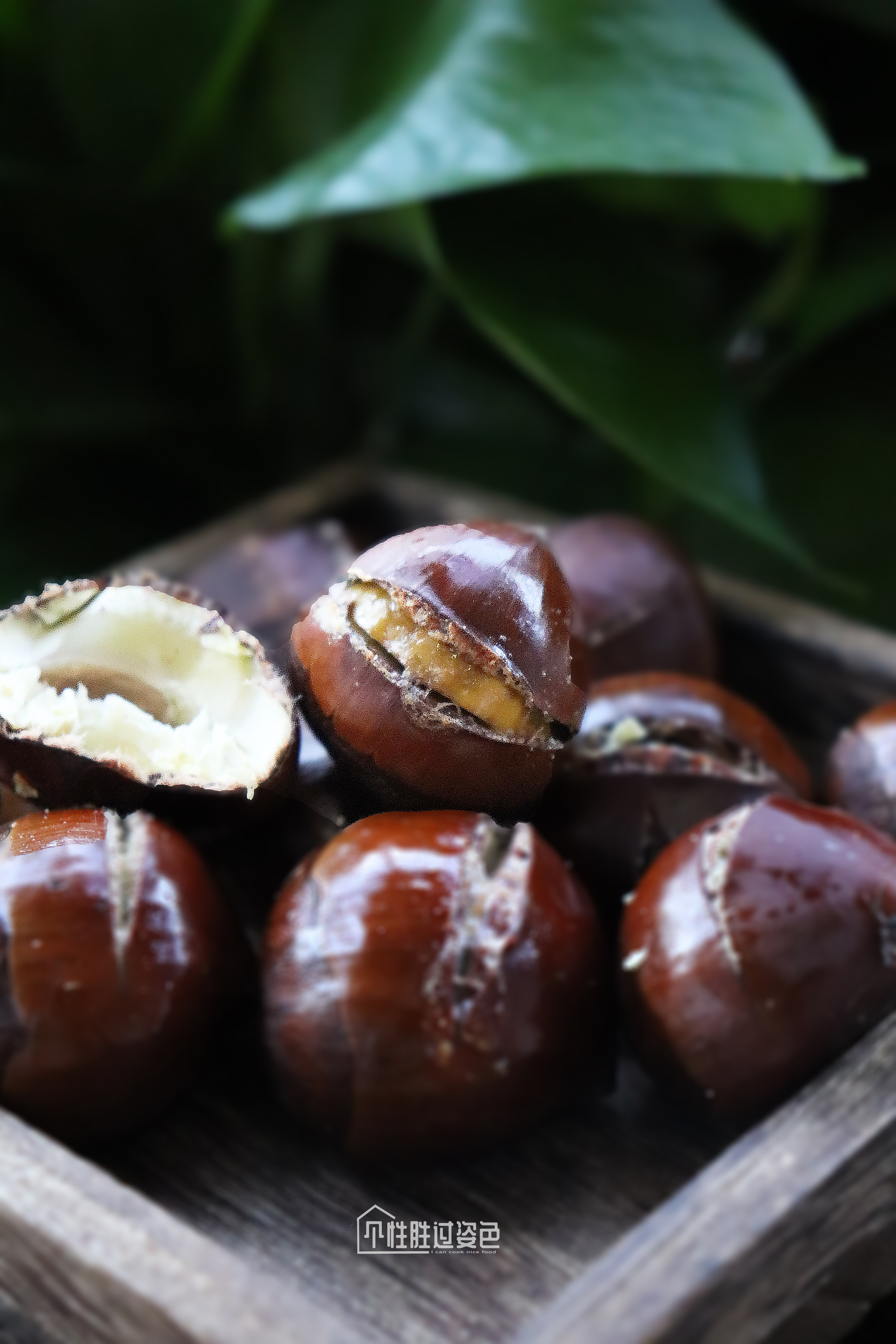 解锁电饭锅新技能，用它来做糖炒栗子，个个开口，香甜好吃