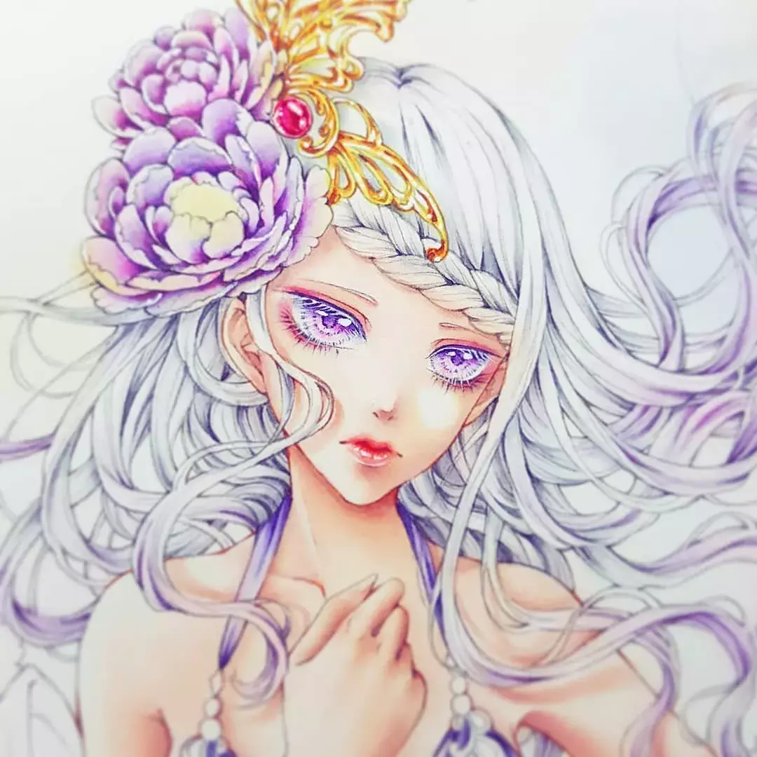 一波素描动漫美女又强势来袭,吹爆!打call!