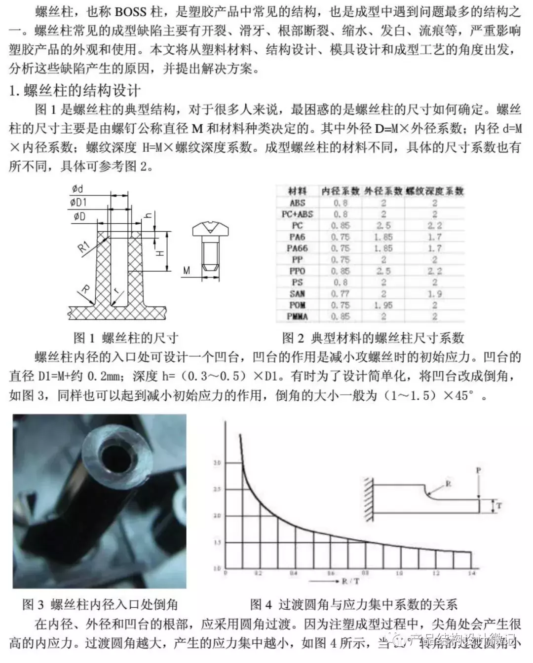 螺丝柱常见缺陷分析及解决方案