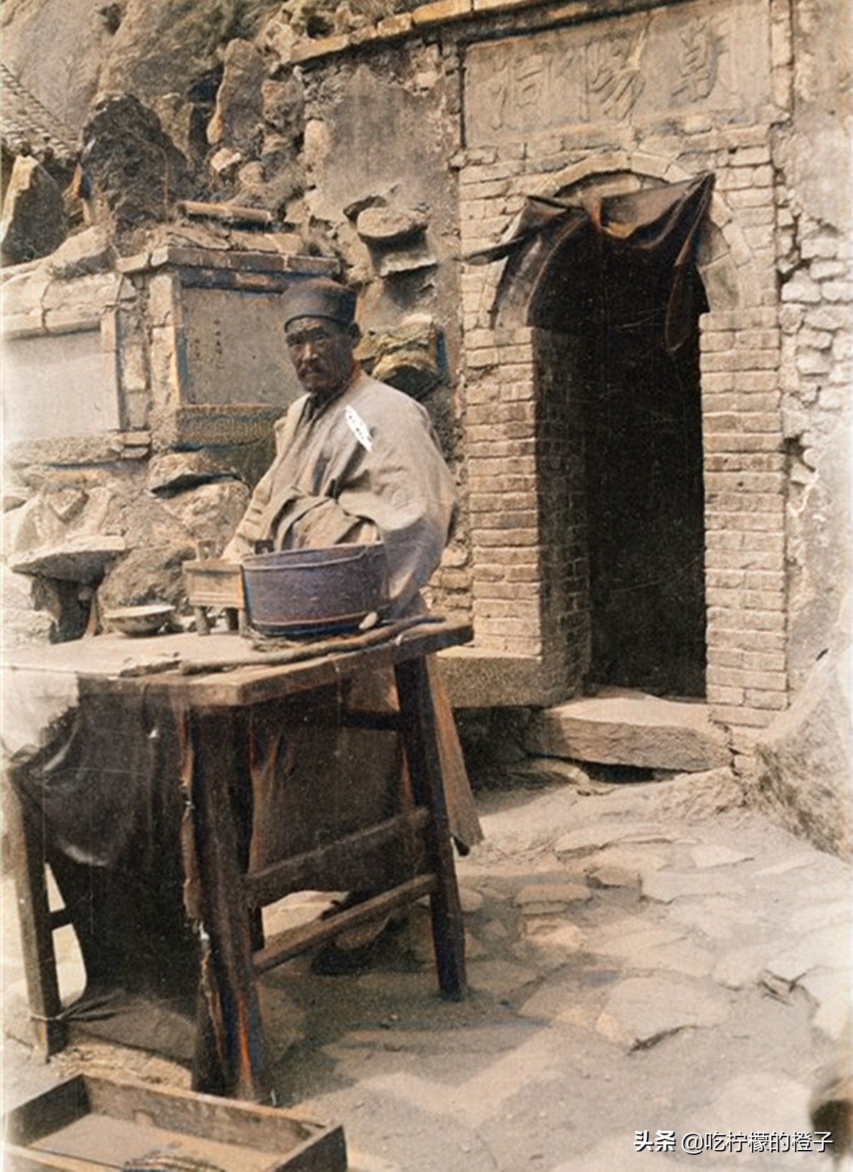 老照片：1919年的山東泰山，外國人鏡頭下100年前雄渾壯麗的岱嶽