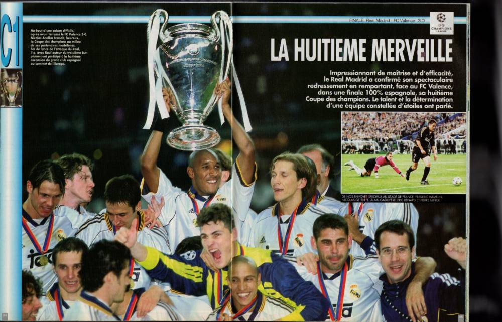 欧冠为什么没结束（「深度」西甲巅峰的1999／00赛季，皇马是如何欧冠再封王的？）