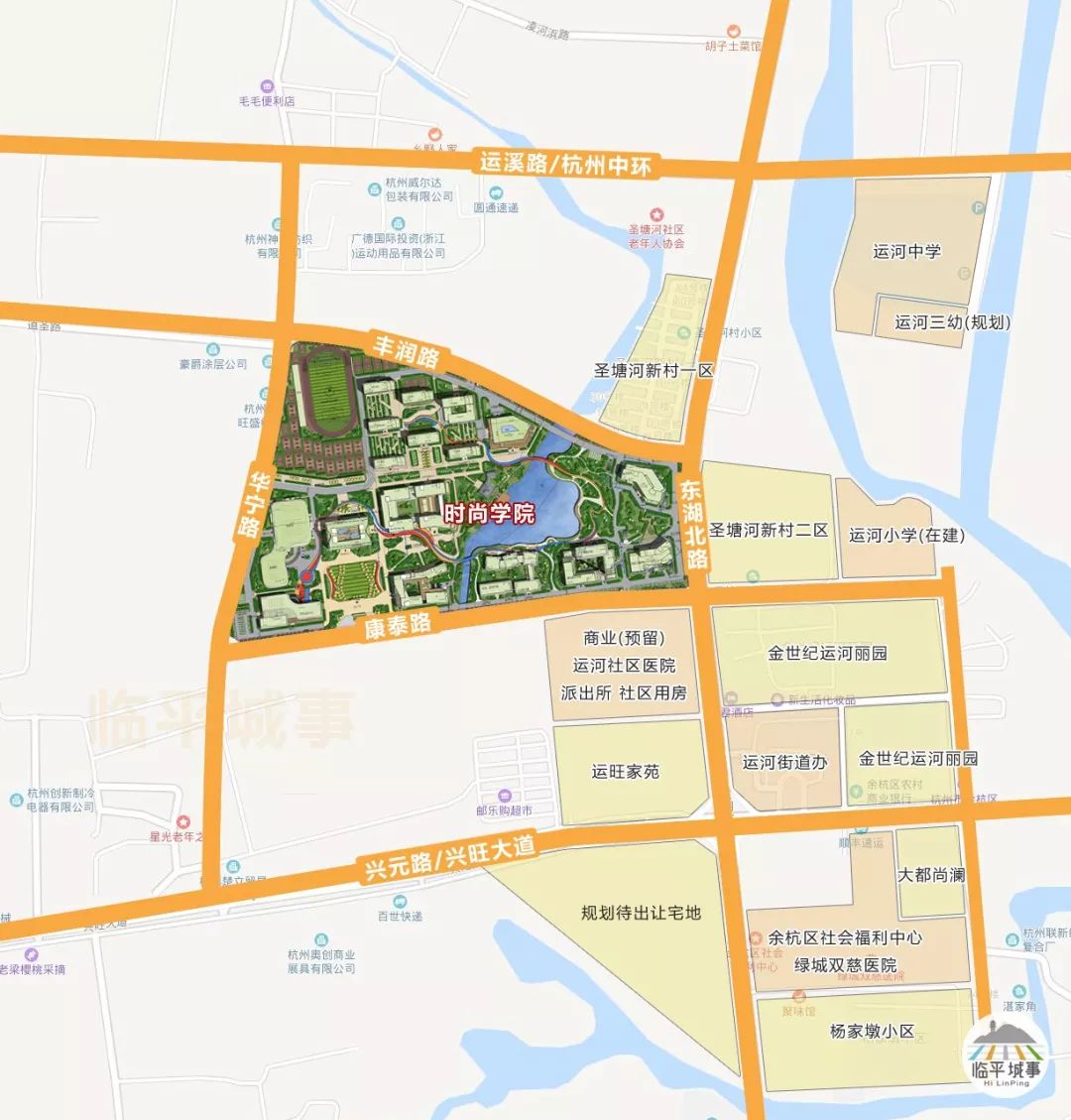 2022年5月竣工！临平首个大学校园全面开建