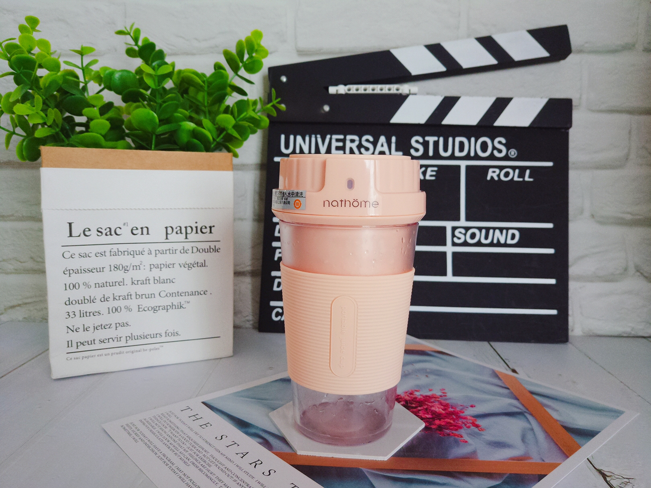 北欧欧慕便携式果汁杯，承包了文艺今日份的健康饮品