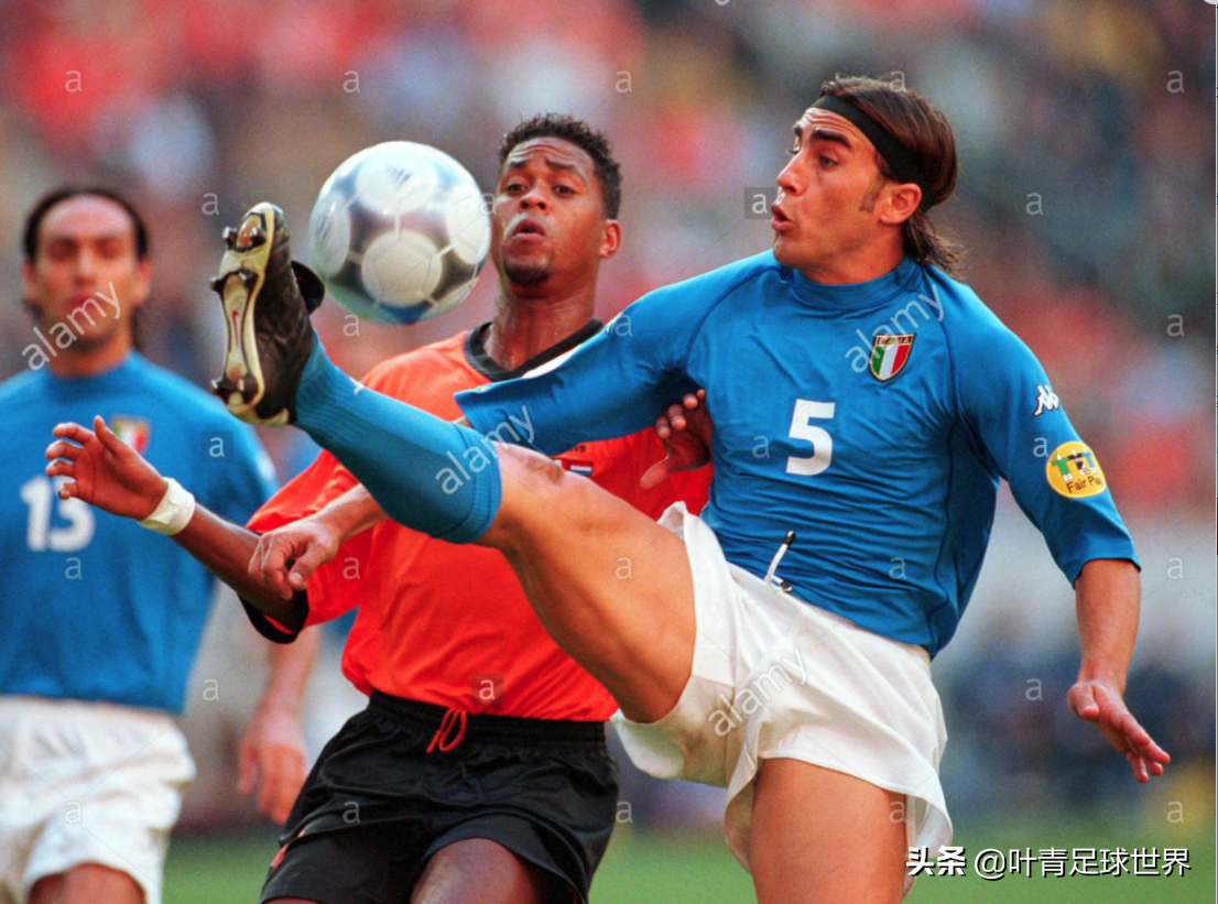 求2000年欧洲杯意大利对荷兰(中超神仙打架！2000欧洲杯那场经典0-0，如今有2人在中国)