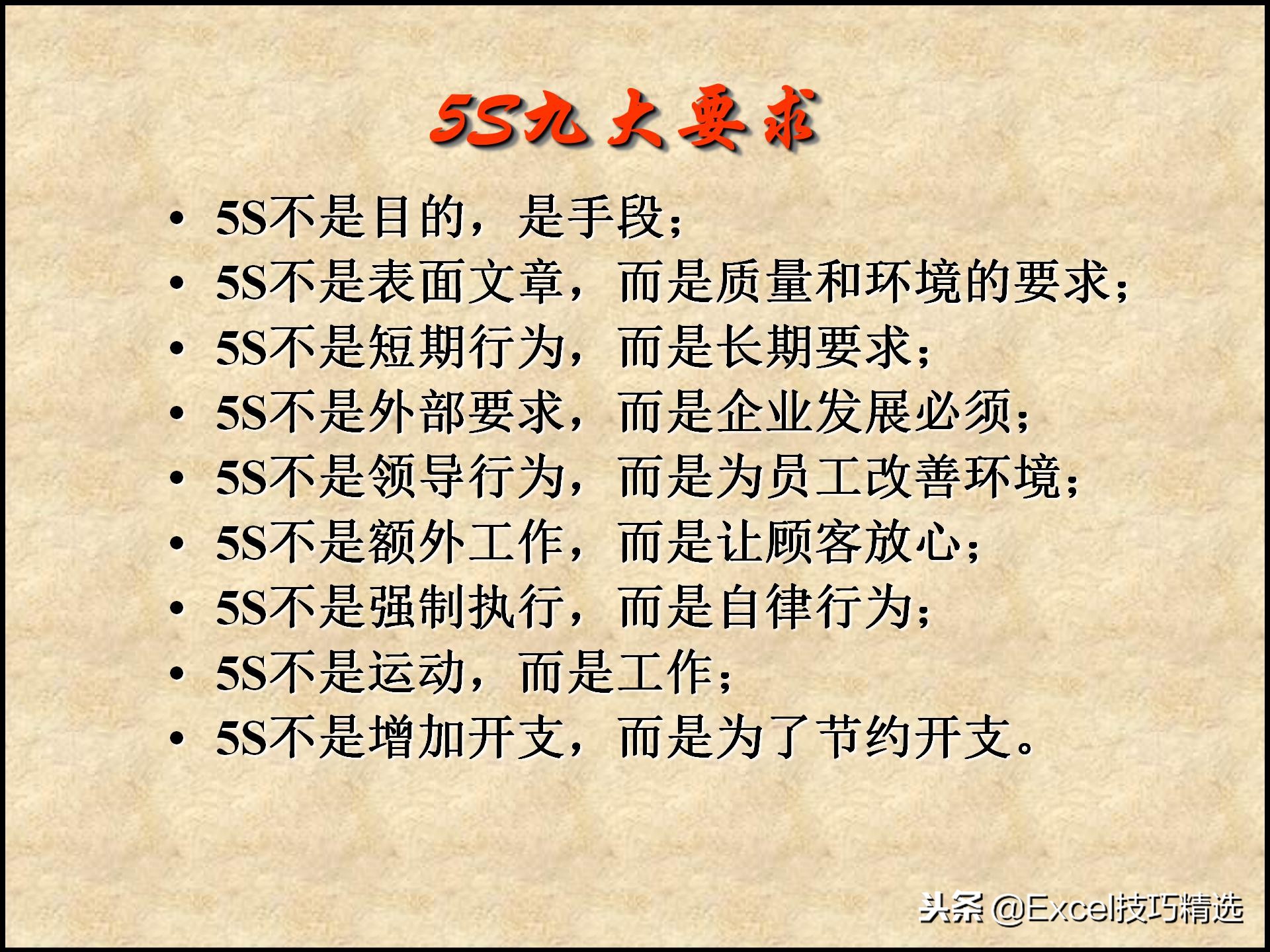 110页的精益生产管理5S培训课件，很棒的5S现场管理知识，推荐！