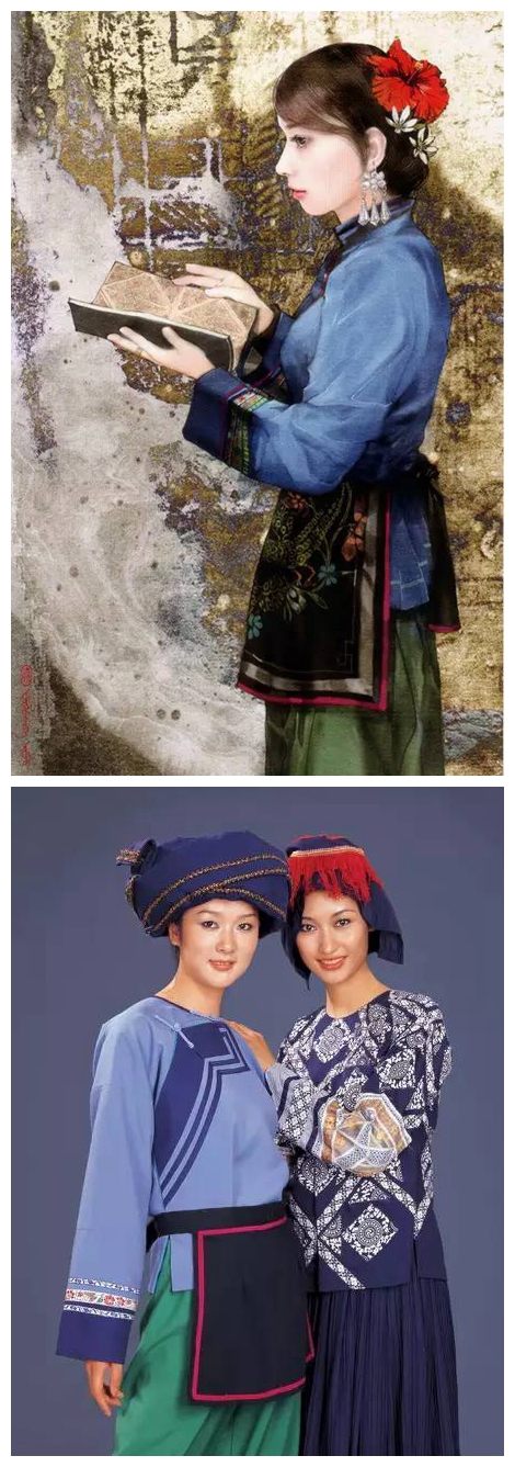 中国56个民族传统服饰大全