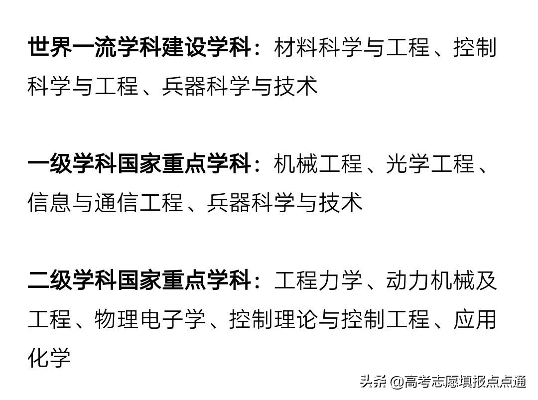 北京理工大学优势专业分析及2019、2018、2017年各省录取分数线