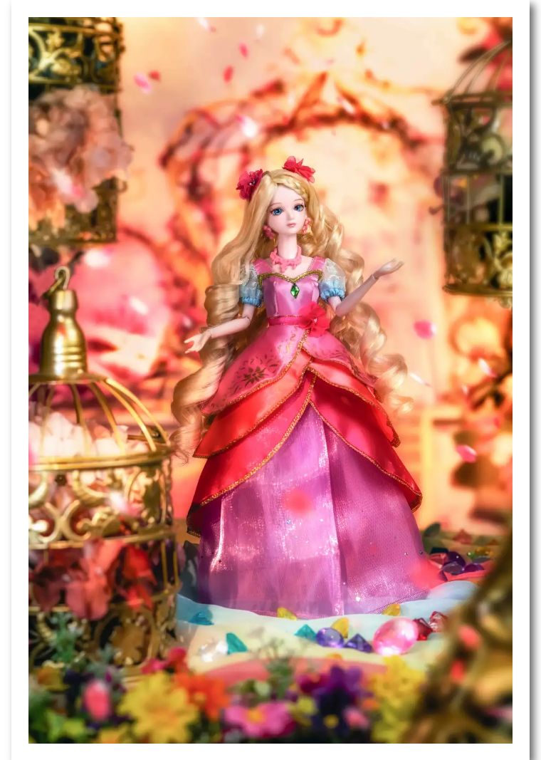 29cm灵公主动漫同款娃娃，快来一秒穿越花圣殿吖