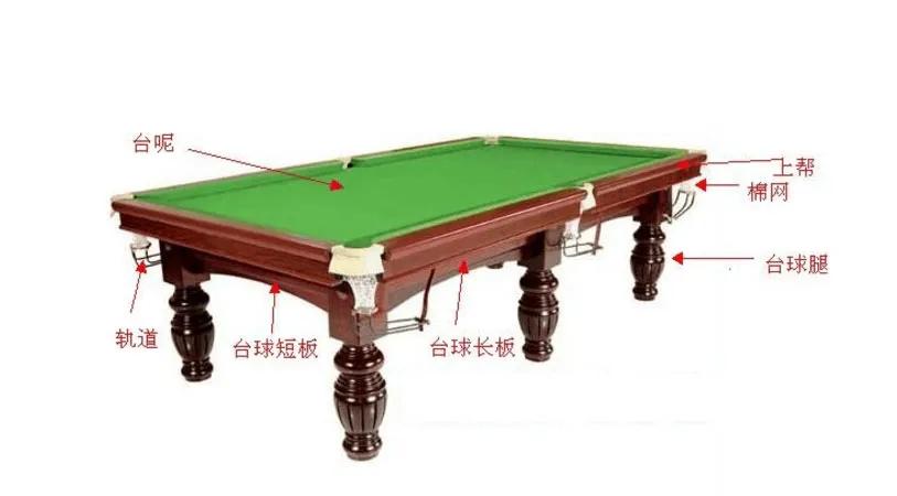 台球桌是由哪些材料制造而成的(台球桌的组成架构及区别)